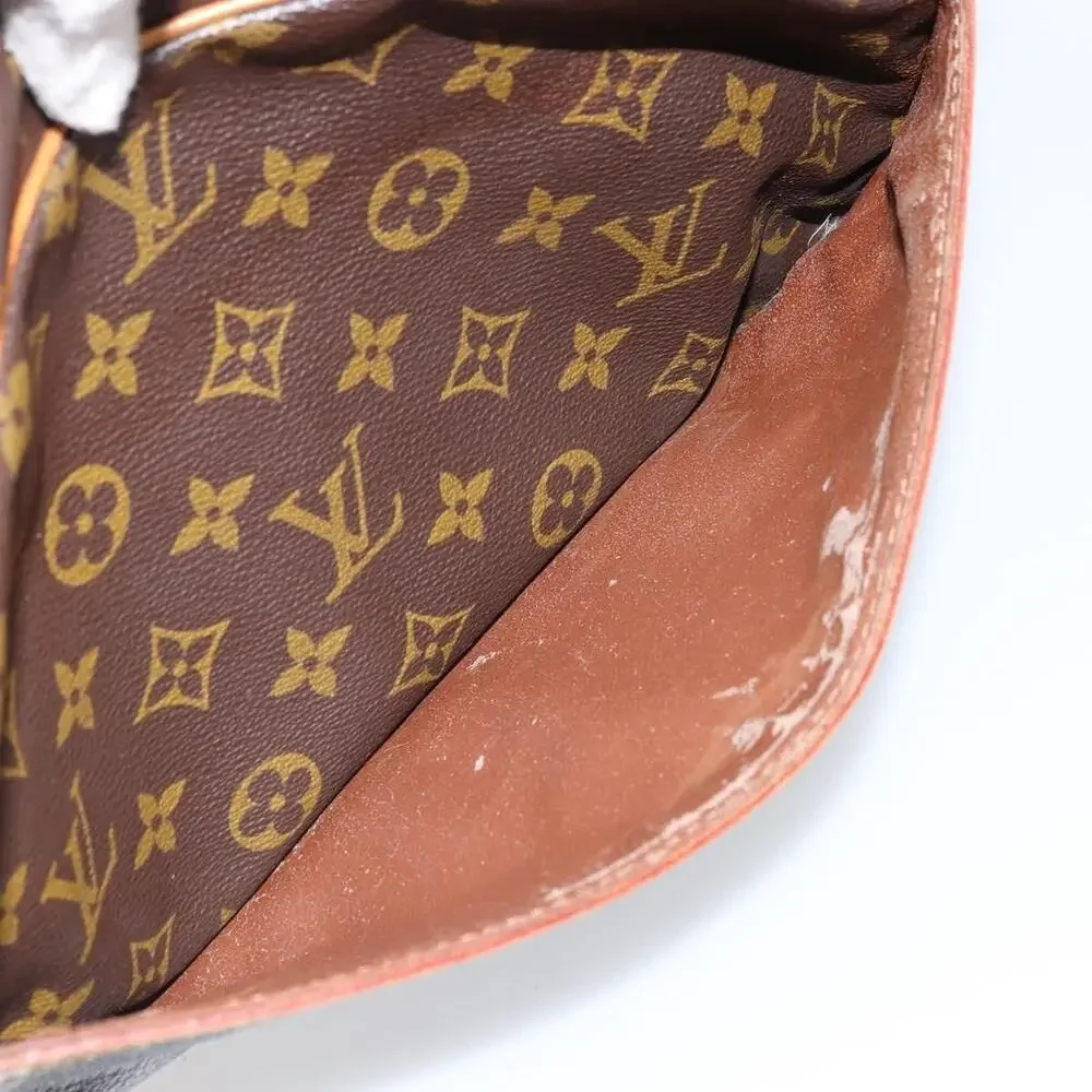 Louis Vuitton Monogram Compiegne 28 Clutch Bag Brown
